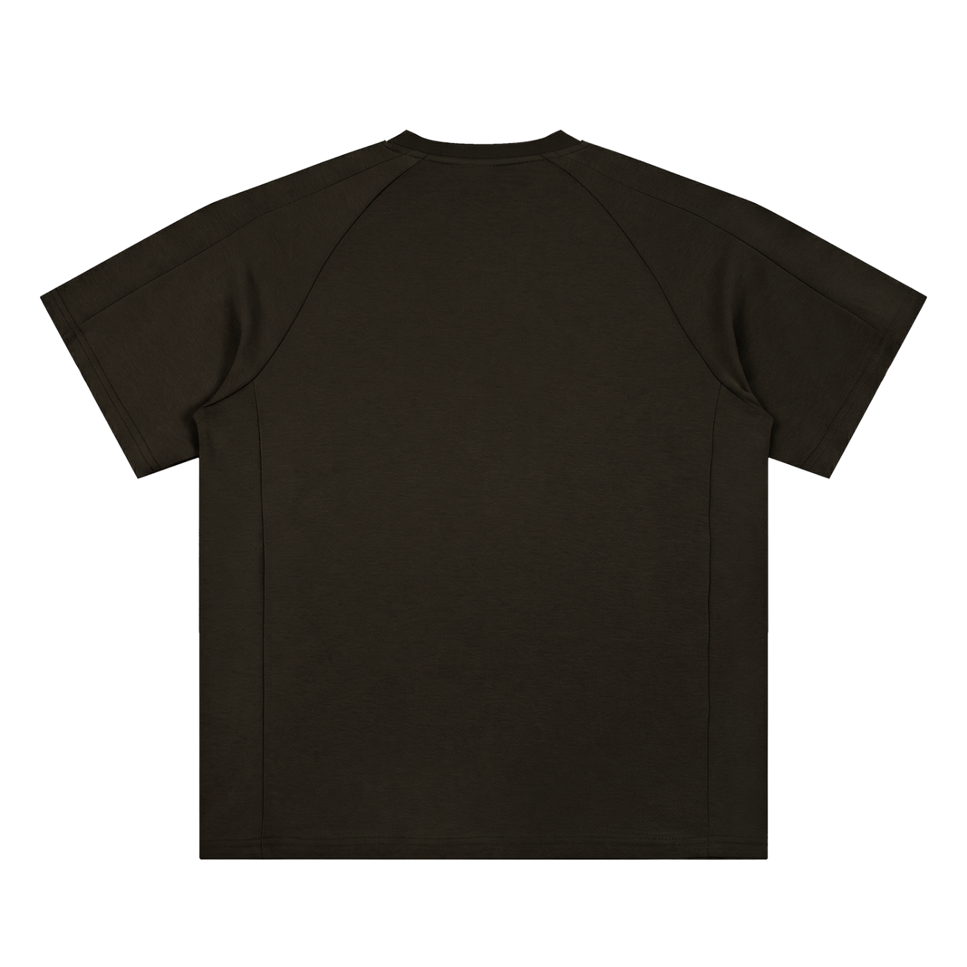 Simple "2.0' 10 Year Anniversary Unisex Oversized Paneled Raglan T-Shirt