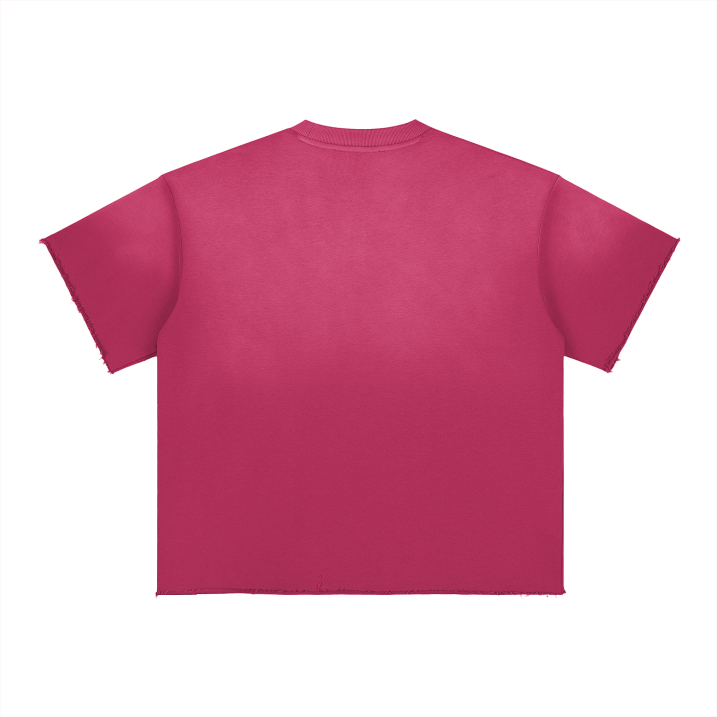 Simple "Black is beautiful" 10 Year Anniversary Sun Fade Raw Edge T-Shirt