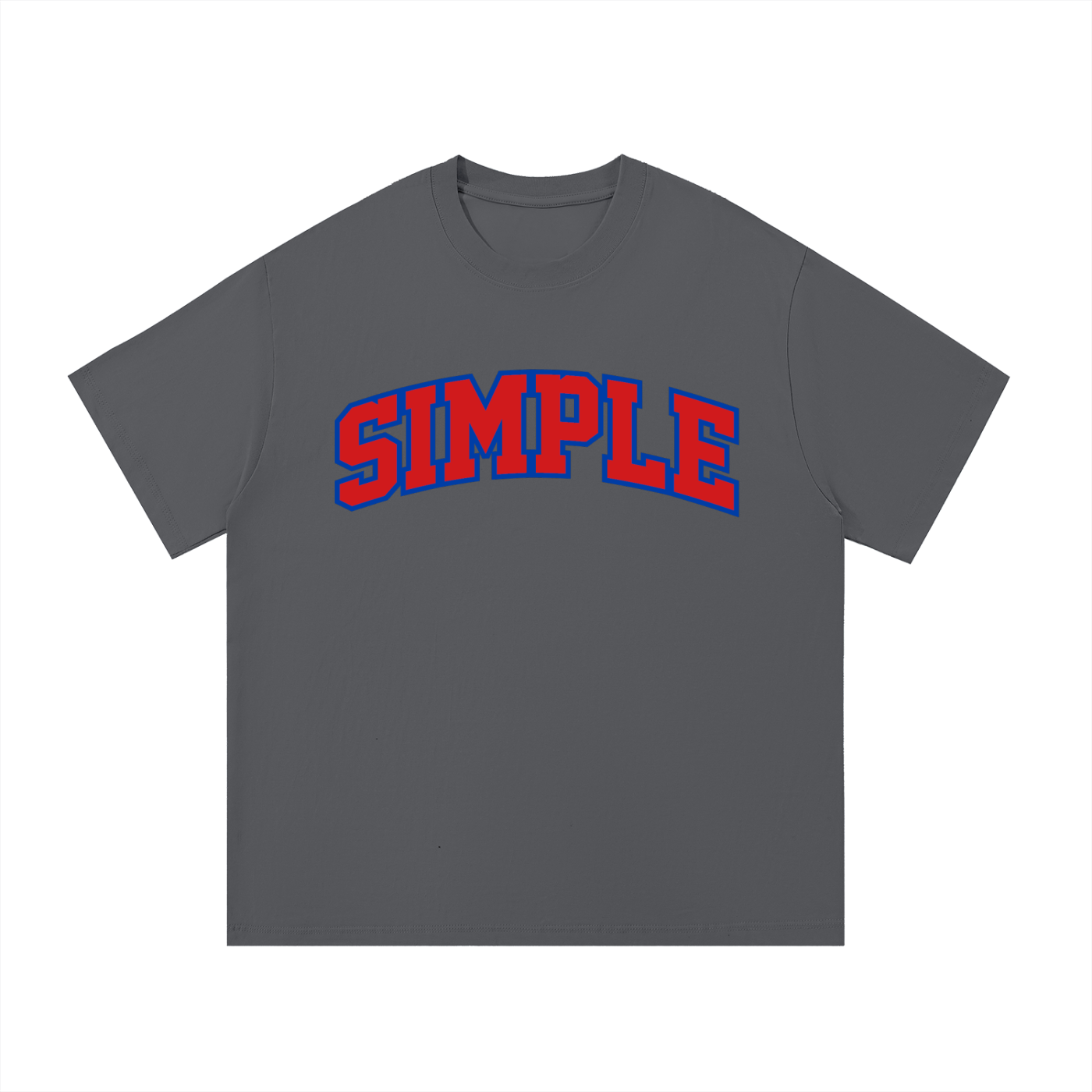 Simple "College" 10 year anniversary Cotton T-Shirt