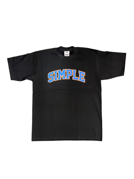 Simple College T-Shirt Orange